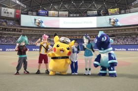 Pokémon Horizons x Baseball Event: Minori Suzuki’s Jersey Number Delights Fans—Rayquaza Swarms the Dome on Children’s Day